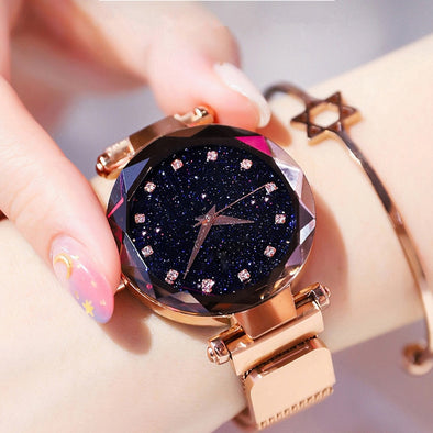 Women Crystal Watch Magnetico